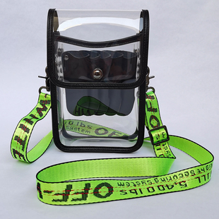 日本透明剪刀包腰包发型师专用美发工具包个性创意潮剪发包宠物包