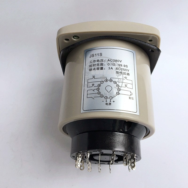 优质JS11S-234位数显时间继电器99S 99.9S 99M99S现Q货AC220V 380