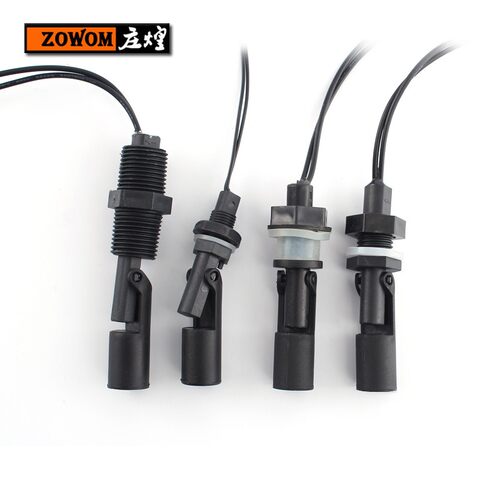 防腐PP塑料鸭嘴式侧装小浮球开关液位开关水位开关液位传感器庄煌