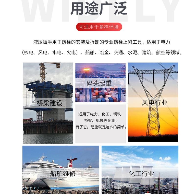 【大功率扳手】NJS-///驱动式L液扭矩液压定制大功率扳手