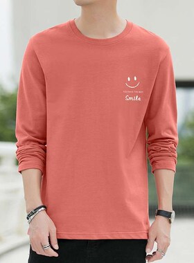 Cotton Long-sleeved T-shirt Mens Spring and Autumn LoZose C
