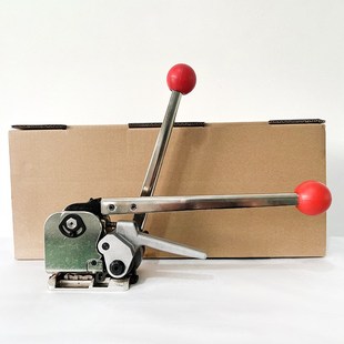 带拉紧捆扎机 19铁皮手提包装 GD35 A333手动钢带免扣打包机1E6