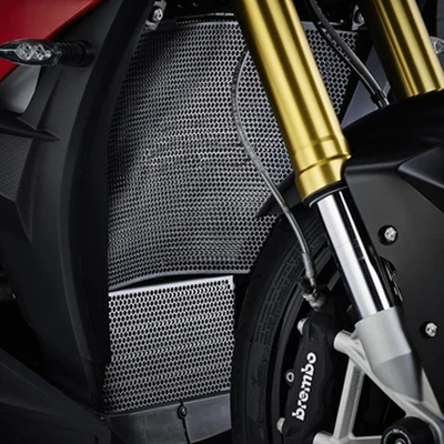 适用BMWcS1000R S1000RR S1000XR HP4改装水箱网散热器牀包配件