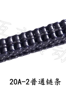 工业普通单排链条 20As-2*48L 节距:31.75 现货库存
