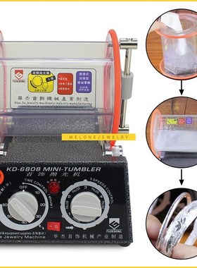 freeshcipping !New! KD-6808 acity 3kg Rotary umbler polishin