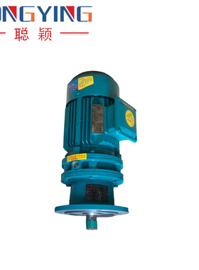 BLD27-17-4/5.5/7.5/1A1带电机行星摆线针轮减速机立式一级搅拌机