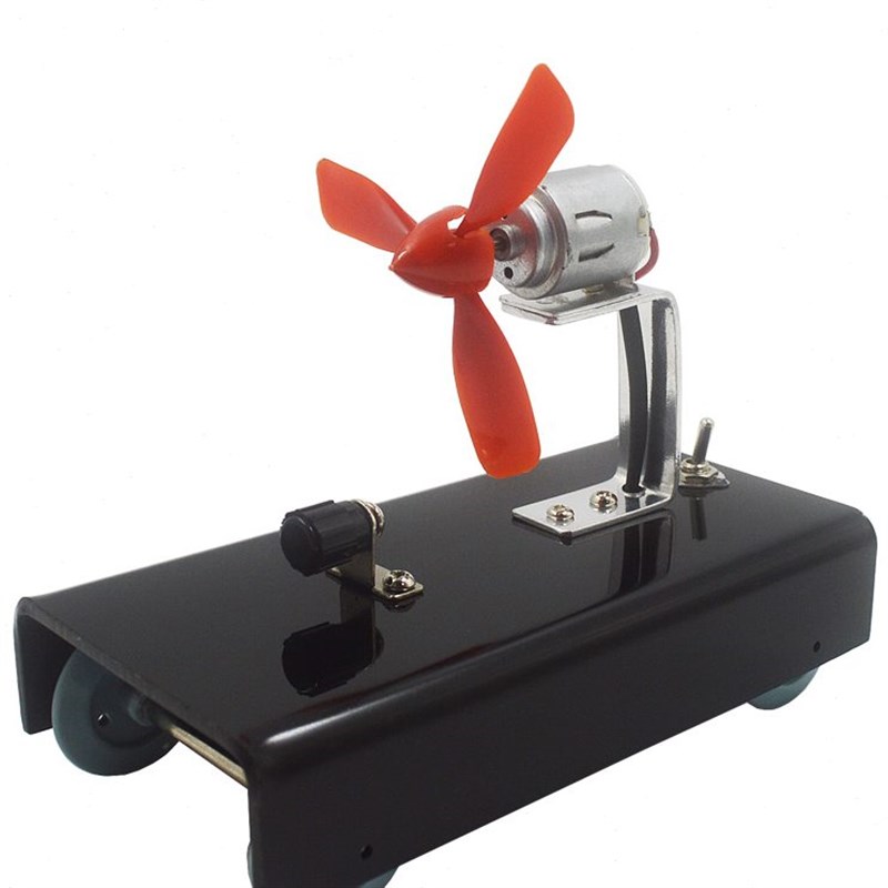 作用力与反d作用力 风力小车 反冲螺旋桨空气反冲动力科学物理实