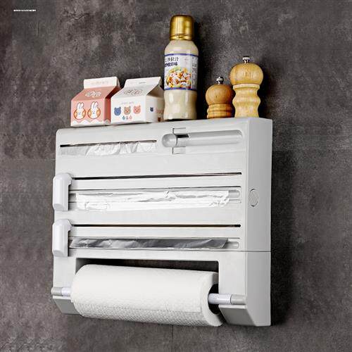 极速保鲜膜切割器磁吸冰箱家用家用收H纳带滑厨房可壁挂冰箱带切