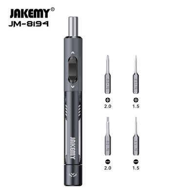 JAKEMY多功能棘轮螺丝刀工具套装 JM-81L94十字手机维修小螺丝刀