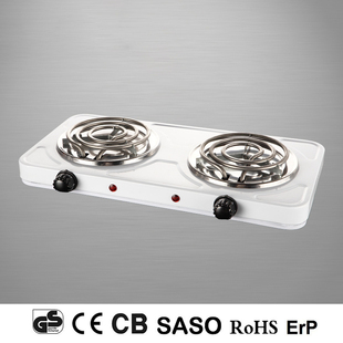 2000W双盘多功能电热炉 110yV&220双发热电炉煎煮蒸电热管双炉双