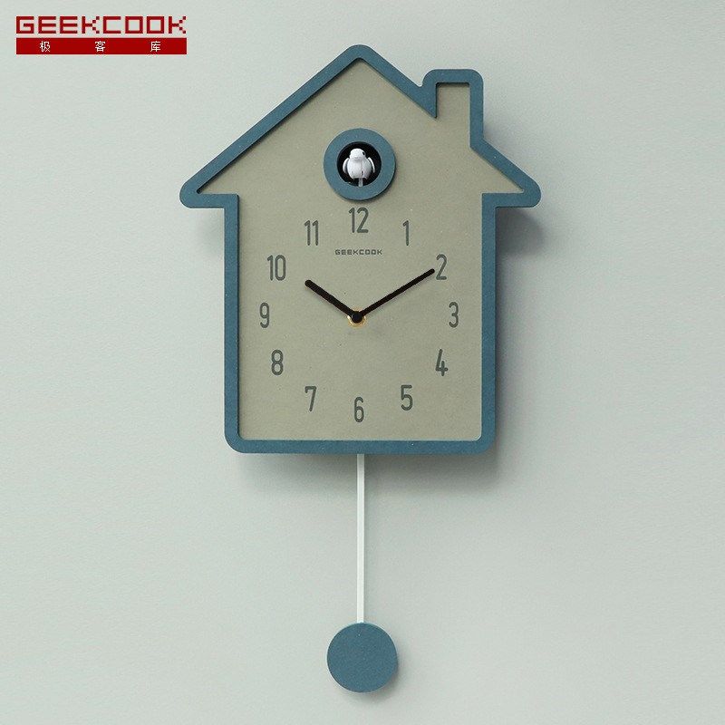 简约北欧布谷鸟钟:麦田之二 新款彩色咕咕整点S报时响闹摇摆挂钟,橡塑材料及制品,亚克力管/有机玻璃管,淘宝优惠券,粉丝福利购,淘宝优惠卷