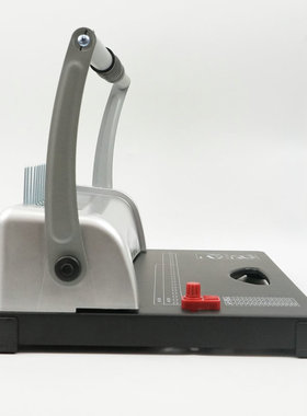 12张双手臂梳式胶圈夹条2u1孔A3A4纸文件合同标书10孔夹条装订机