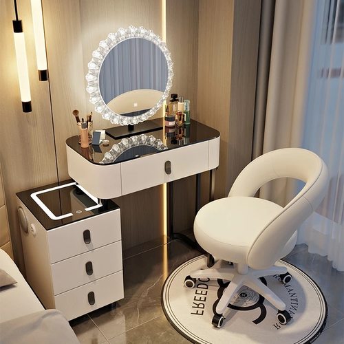 新款多功能智能小户型梳妆台