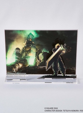 喵喵预订    最终幻想7 ff7 视觉图亚克力场景立牌 W1013周