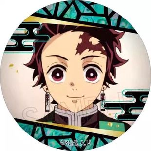 02501 喵喵预订 闪吧唧徽章Vol.1 螺钿风 周边 鬼灭之刃