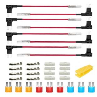 爆款8pcs12v24v电路微型窄脚取电器保险丝接头5a10a15a保险丝拔取