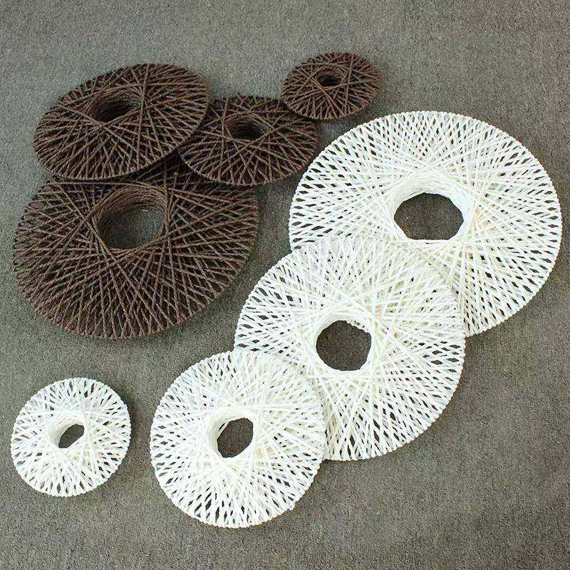 爆款圆盘插花手工编织工艺插花器飞碟编织壁挂软装设计圣诞花环摆,家居饰品,餐桌花艺,淘宝优惠券,粉丝福利购,淘宝优惠卷