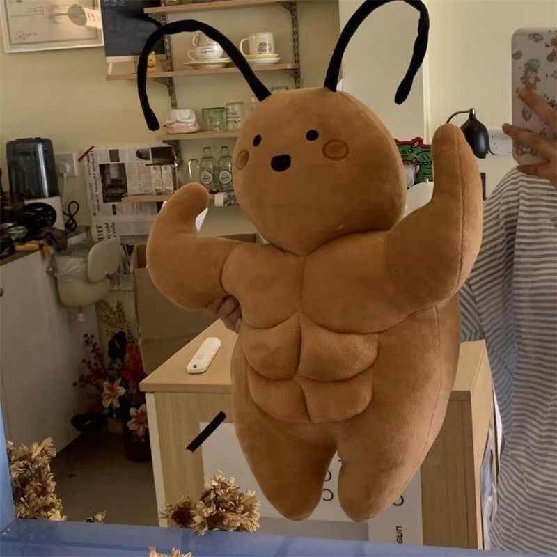 公仔蟑螂可爱生日创意毛绒玩具