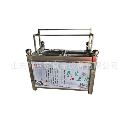 电蒸汽腐竹e油皮机 手工鲜豆皮机 酒店现做现卖豆油皮机