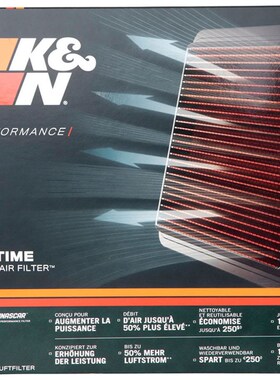 KN适配KTM  125 200 390DUKE RC125 RC200 RCU390高流量空气滤芯