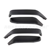 适用于JEEP牧马人JK JL轮眉铝合金H轮眉挡泥板牧马人改装 配件轮眉