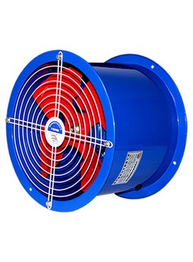 工业管道式轴流风机SF4-2/5-4/6-4岗位厂房N仓库强力抽通风机380V