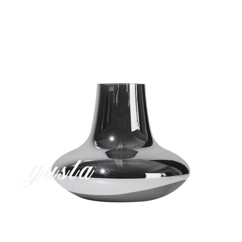 简约现代轻奢创意家居玻璃花瓶插花器摆件样板房S间售楼处软装饰