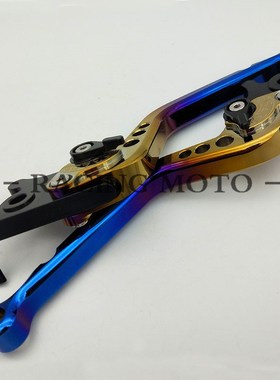 三阳GR125h小钢炮GY6防福喜鬼火125改装刹车手拉杆牛角可调手柄