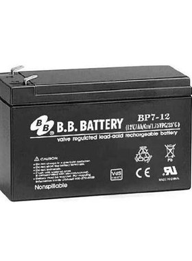 台湾BB蓄电池 BP7-12 APwC专用电池 UPS电池 免维护蓄电池 UPS电