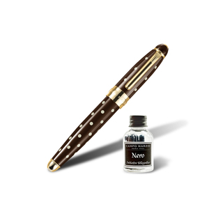 意大利CAMPO MARZIO凯博马尔兹口袋钢笔经典波点墨囊礼盒高档金属口袋笔学生送礼女神节礼物