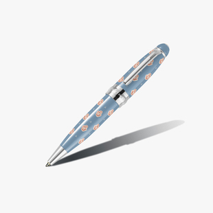 【新品】意大利CAMPO MARZIO凯博马尔兹插画手绘圆珠笔塞纳花房口袋笔高档金属手账签字笔学生情人节礼物