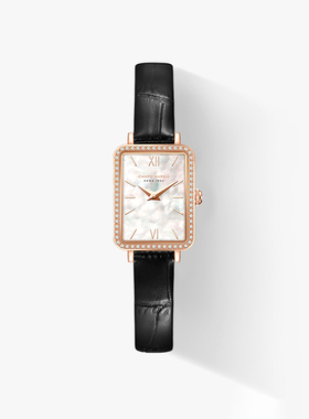 意大利Campo Marzio女士手表小方表皮表带时尚女表新年礼物