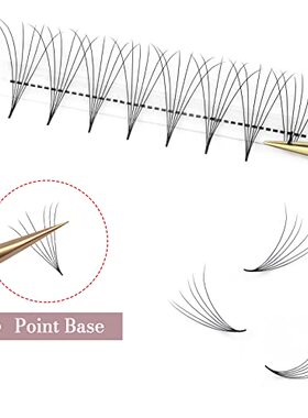 极速Premade Fanks Eyelash Extensions 6D 0.07 D Curl 14 Prema