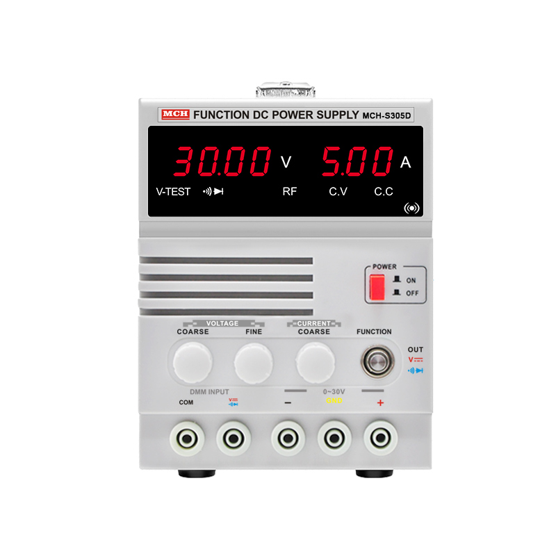 直流电源可调电源30V5A 60V5AB 8USB口充电 万用表测电压二三级管