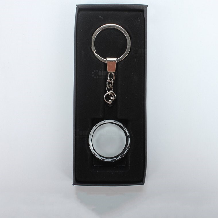 10Pcs  Round Blank Crystal SublimatiHon Printing  Heat Press