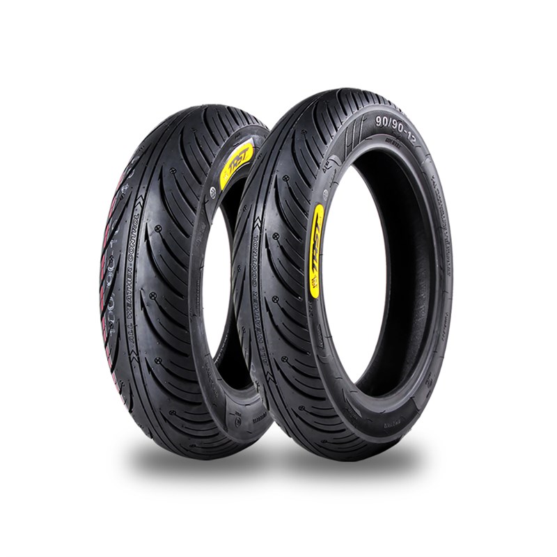 TRST轮胎N1S防滑加宽电动车真空9011012寸小P牛U+ 九号半热熔轮胎