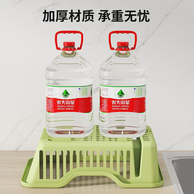 碗碟沥水架置物架双层家用滤水收纳架厨房碗Q柜放水槽新款 碗架