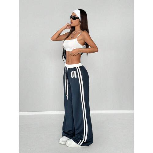 Unisex Streetwear Jogger Pants, Hip Hop Dance Trousers