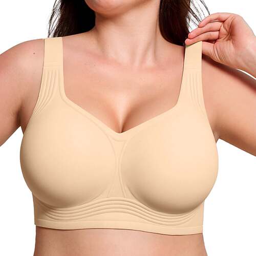 1 6PCS Leopard Jelly Wireless Bra Womens Comfortable Bras