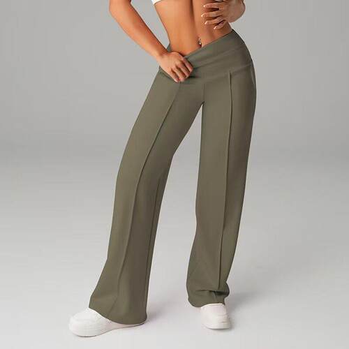 Straight Leg Dress Pants for Women Ponte Yoga Pants with