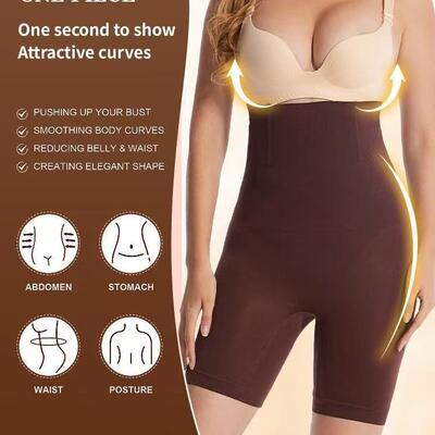 Women Waist Slip Built Thong Panty Under Dresses Shapewear