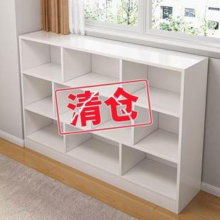 书架书柜置物架落地置物柜多层家用网红玩具收纳柜多功能储物柜子
