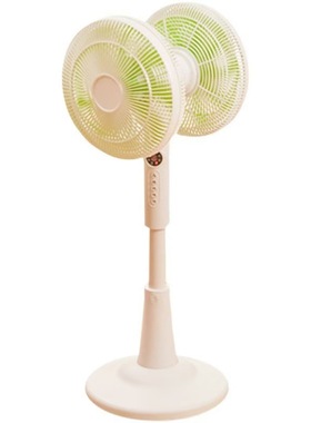 Double headed fan双头风扇360度旋转空气循环制冷充电款家用