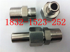 对焊式（压垫）直通螺纹终端接头PN63 BWΦ22-G1/2（M） 304SS