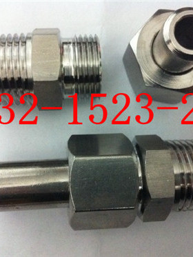 对焊式（压垫）直通螺纹终端接头PN63 BWΦ22-G1/2（M） 304SS