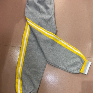 北师大贵阳附小校服裤子薄厚加厚长裤支持来图一件起订螺纹口长裤