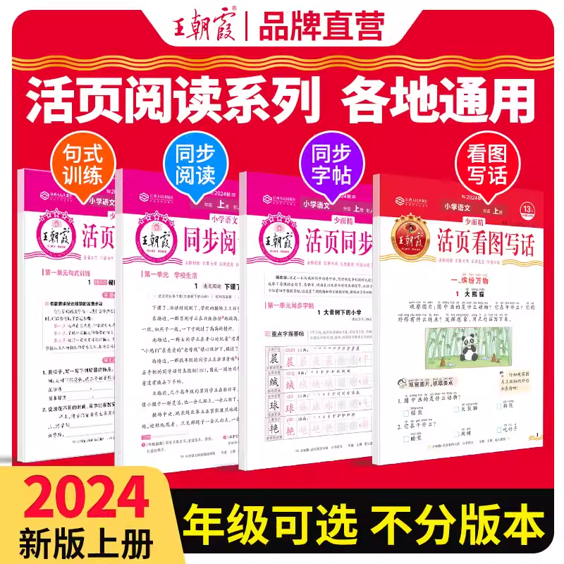 官方正版王朝霞活页专项练习