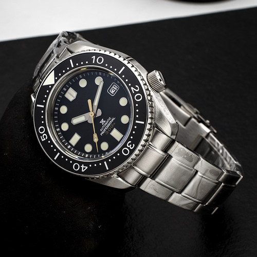 海洋领主mm自动机械精钢潜水手表