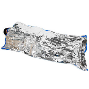 户外保温急救睡袋救生工具反光应急睡袋太空毯保暖袋地震应急包
