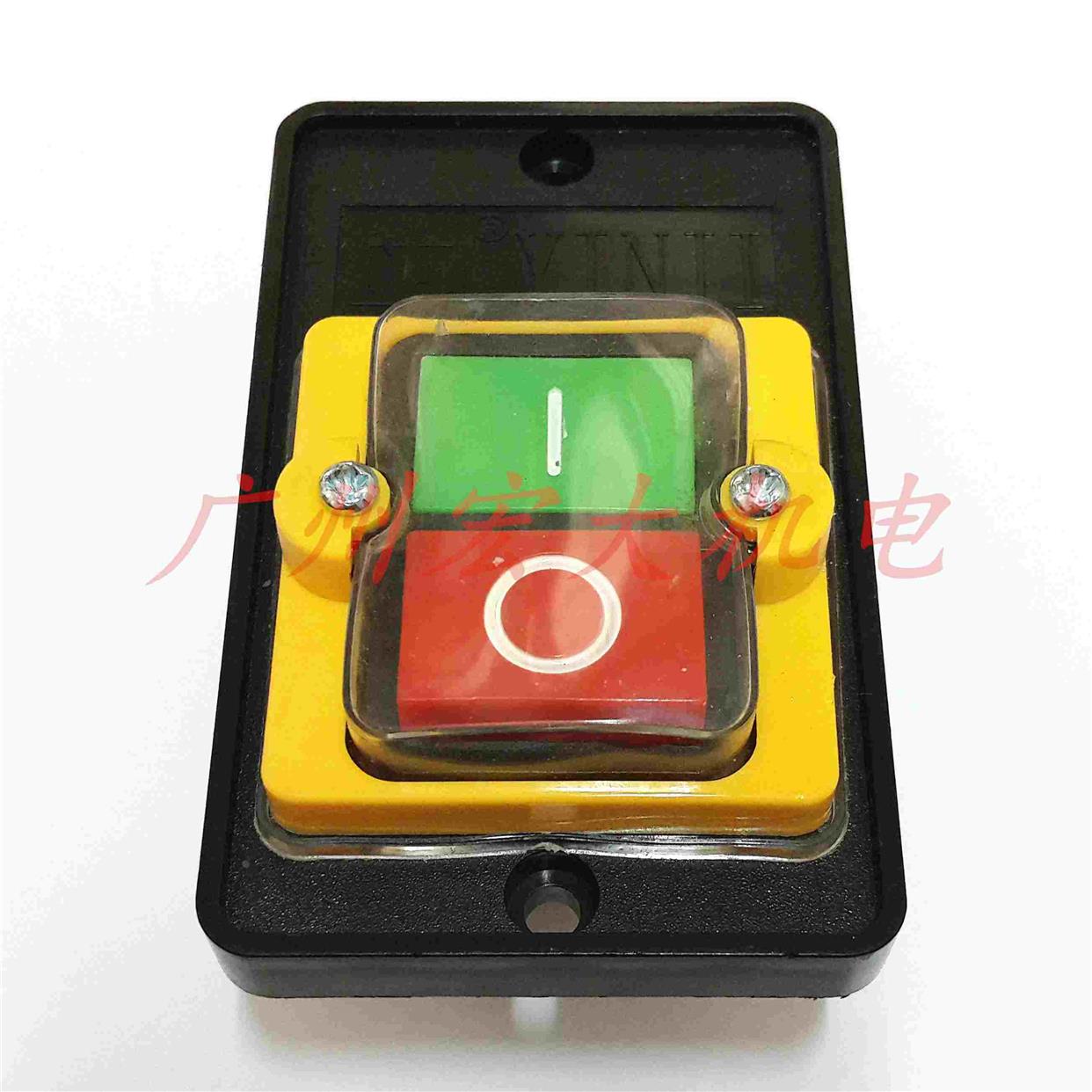 原装正品NJ宁波银鸡KA0-5按钮开关西湖台钻攻丝机防水开关10A380V